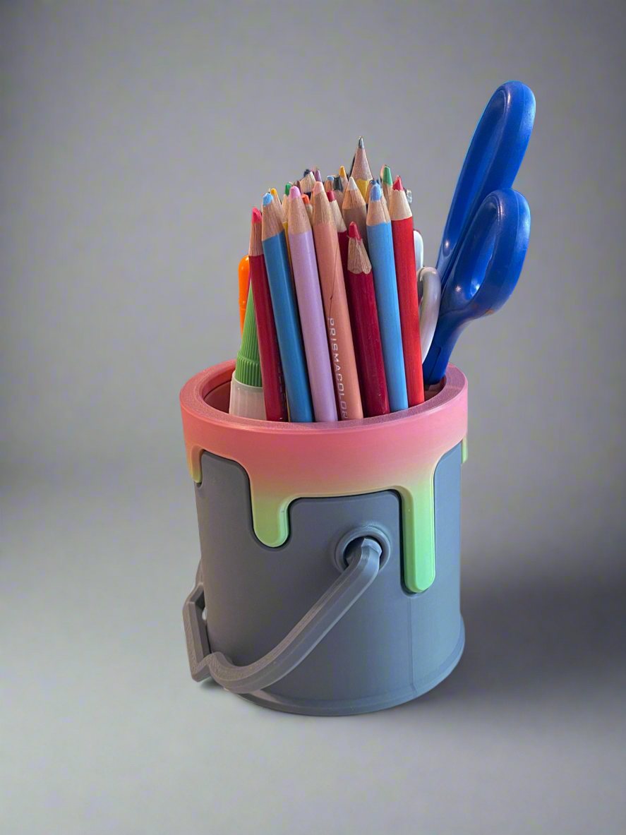 Painter’s Brush Pen Caddy