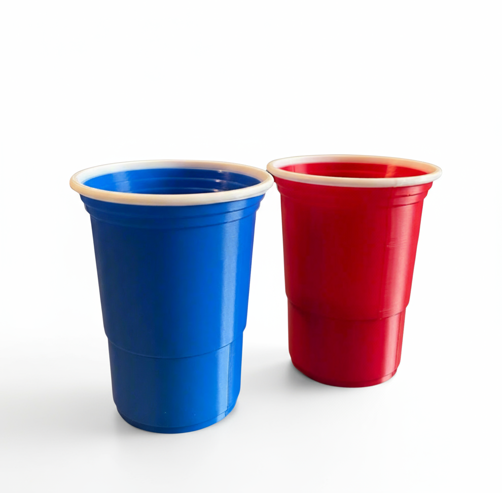 Red Solo Cup Planter with Drip Base