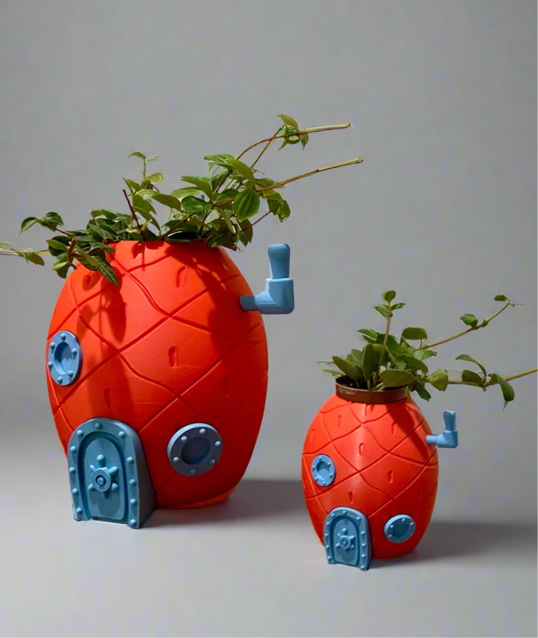 Pineapple Planter with Drip Tray