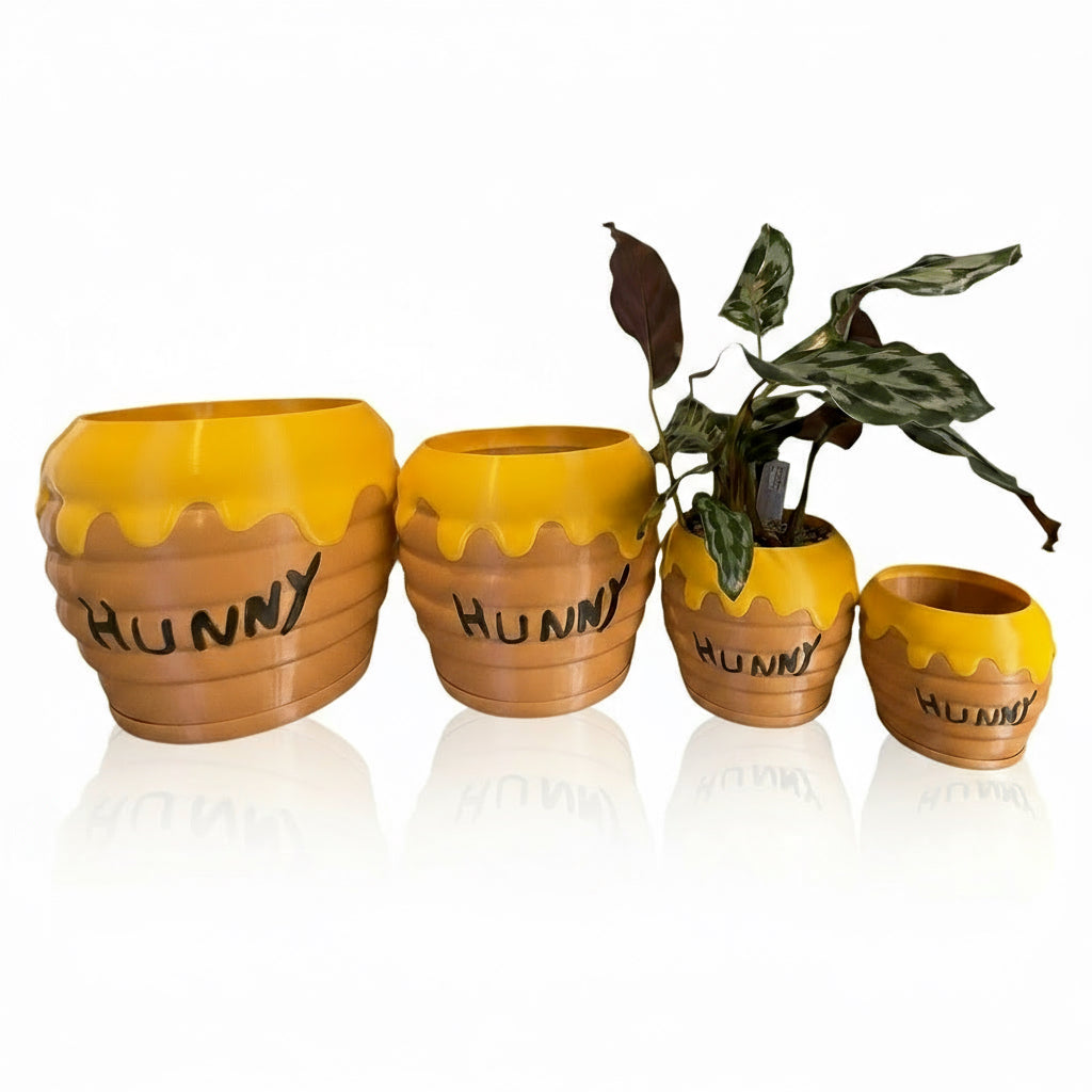 Winnie the Pooh Honey Pot with Drip Tray