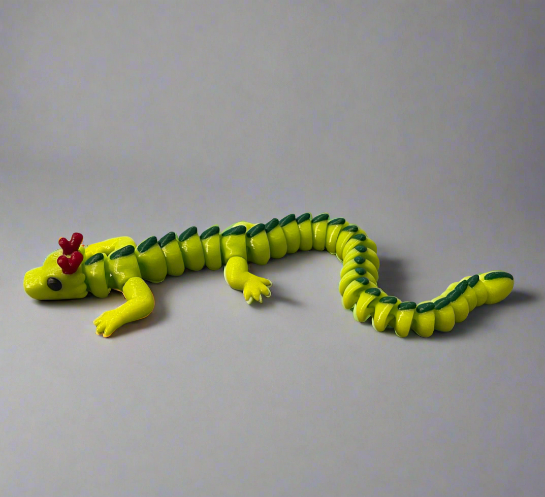Mythical Majesty 3D Printed Baby Articulated Dragon