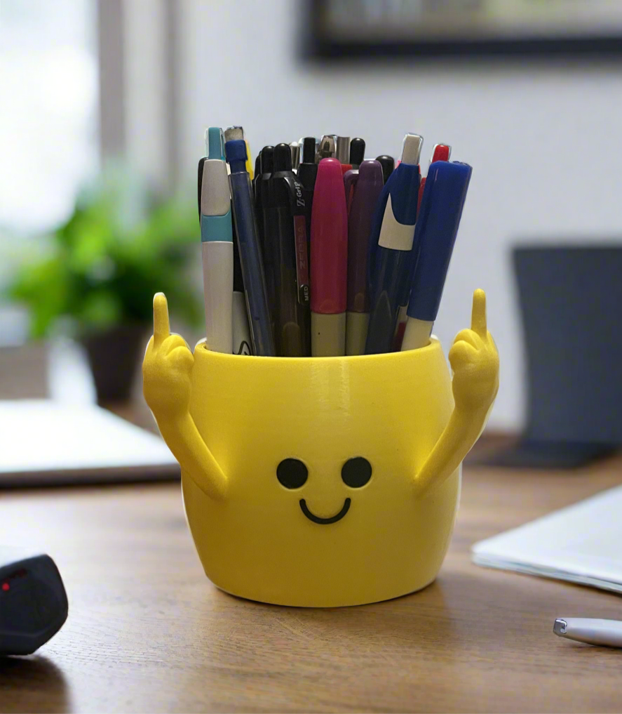 Have a Nice Day Desktop Pen Holder