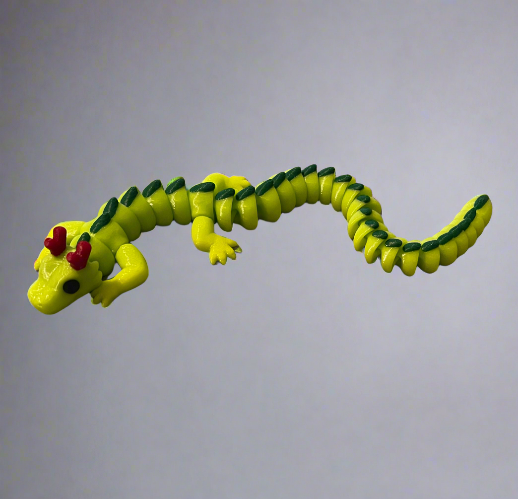 Mythical Majesty 3D Printed Baby Articulated Dragon
