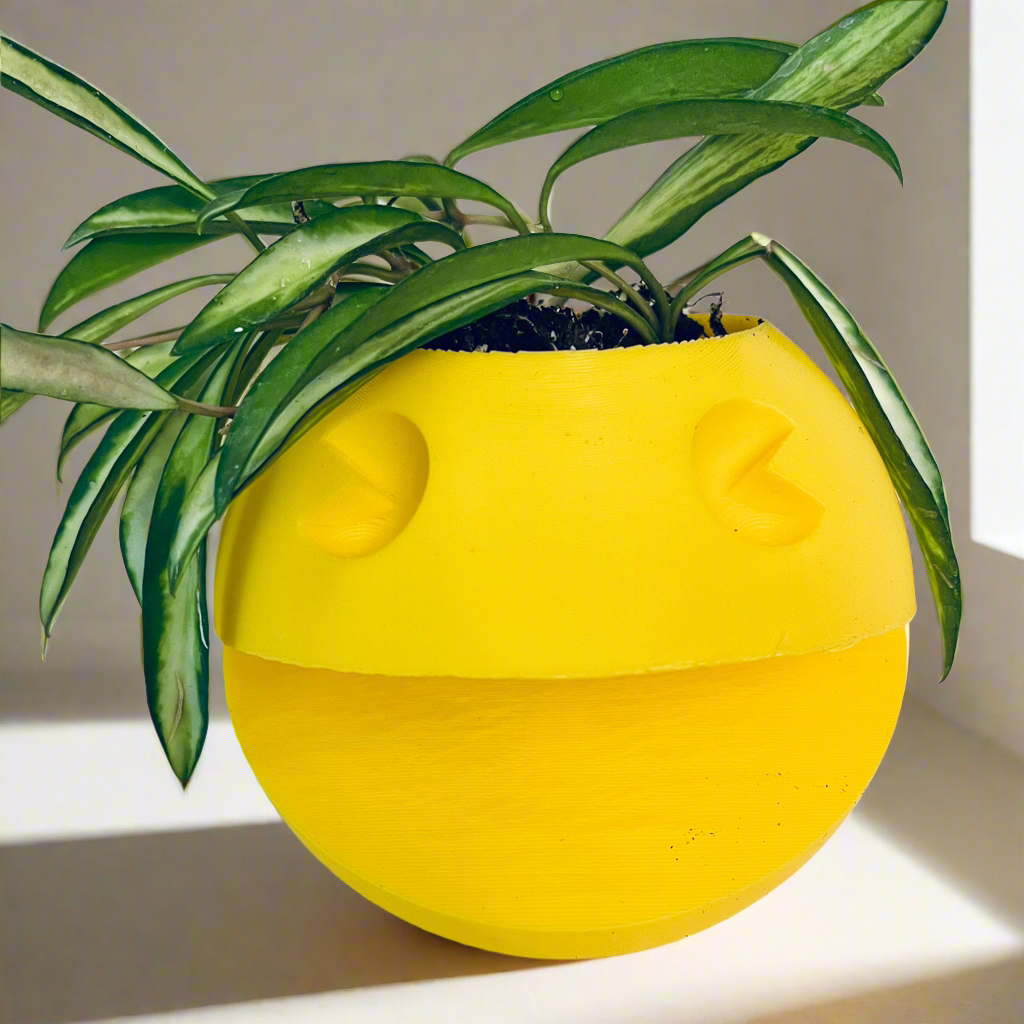 Iconic PAC-Man and Ghosts Planters