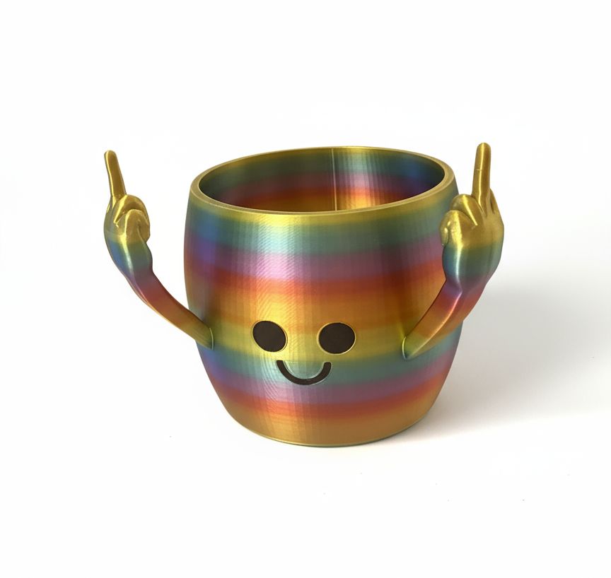 Rebel Smiles Planter