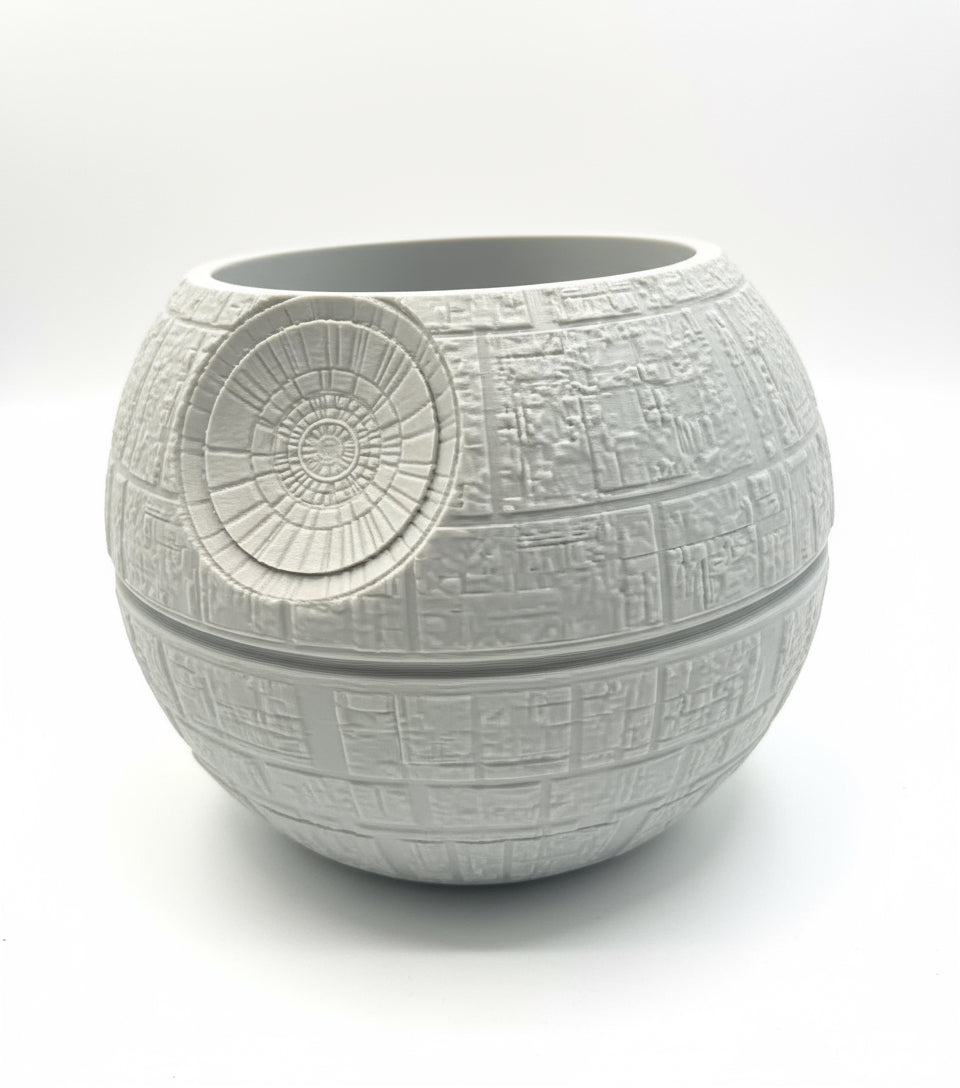 Orbital Base Planter with Hidden Drip Base