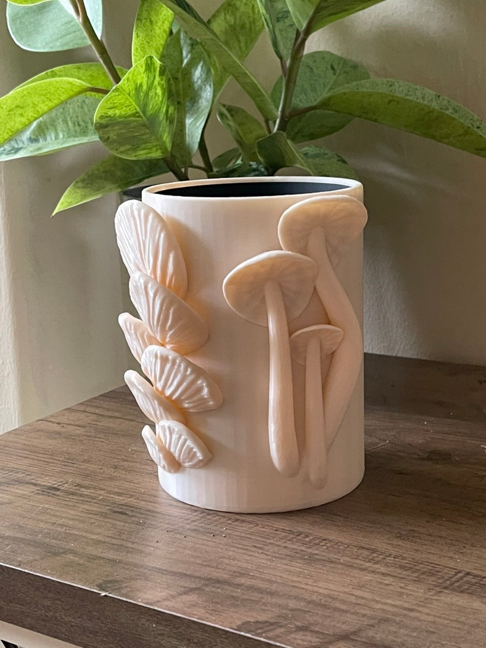 Tall Mushroom Self Watering Planter