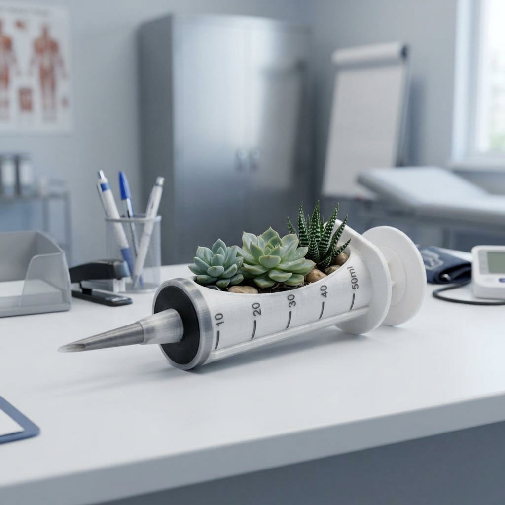 Big Shot Syringe Planter