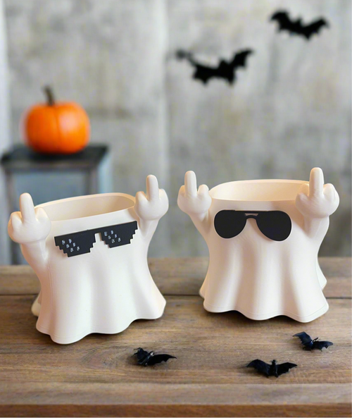 Bad Boo Ghost Planter