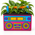 Pump up the Volume - Retro Boombox Planter