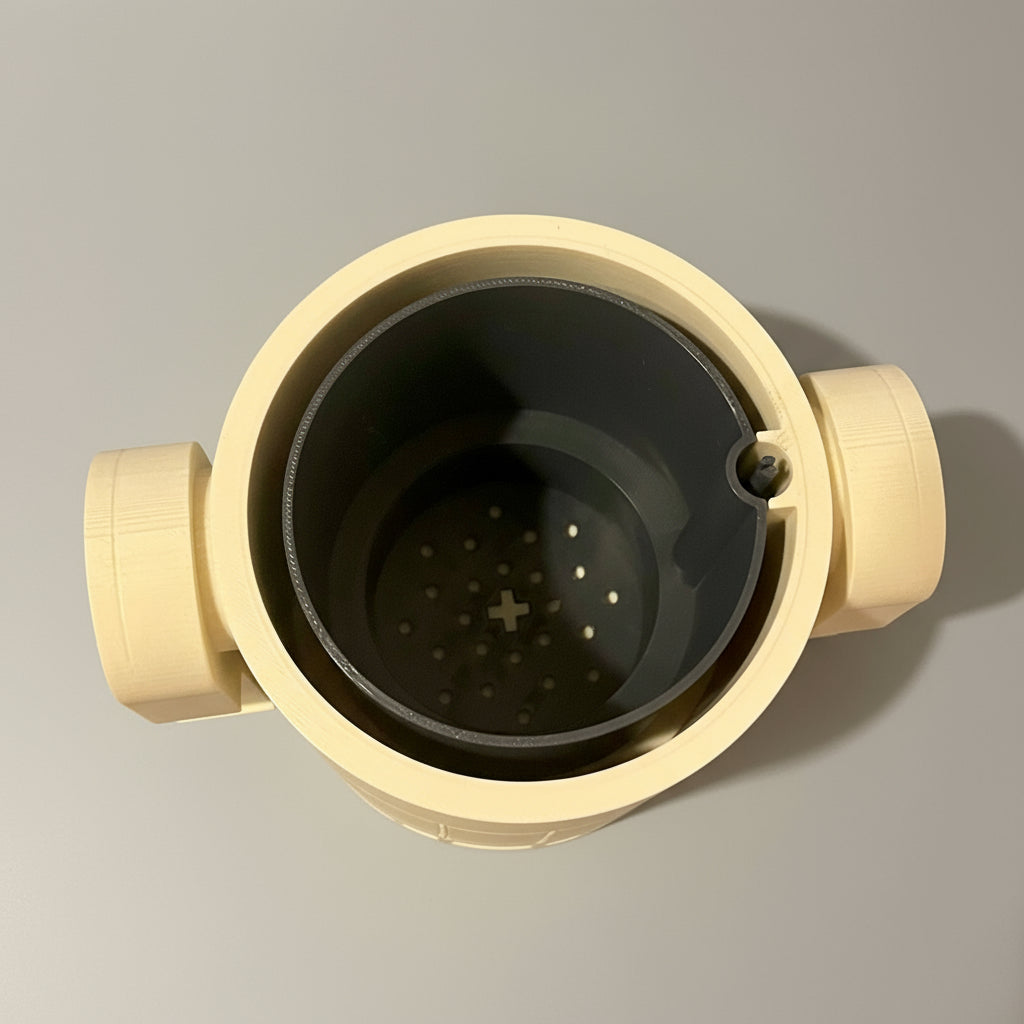 Astro Droid Planter with water level indicator