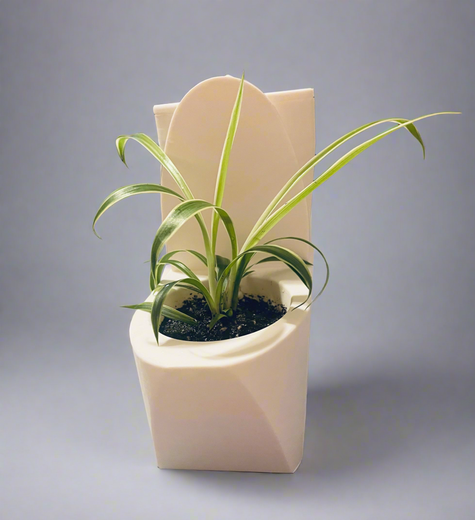 The Flush & Flourish Planter with Drip Tray