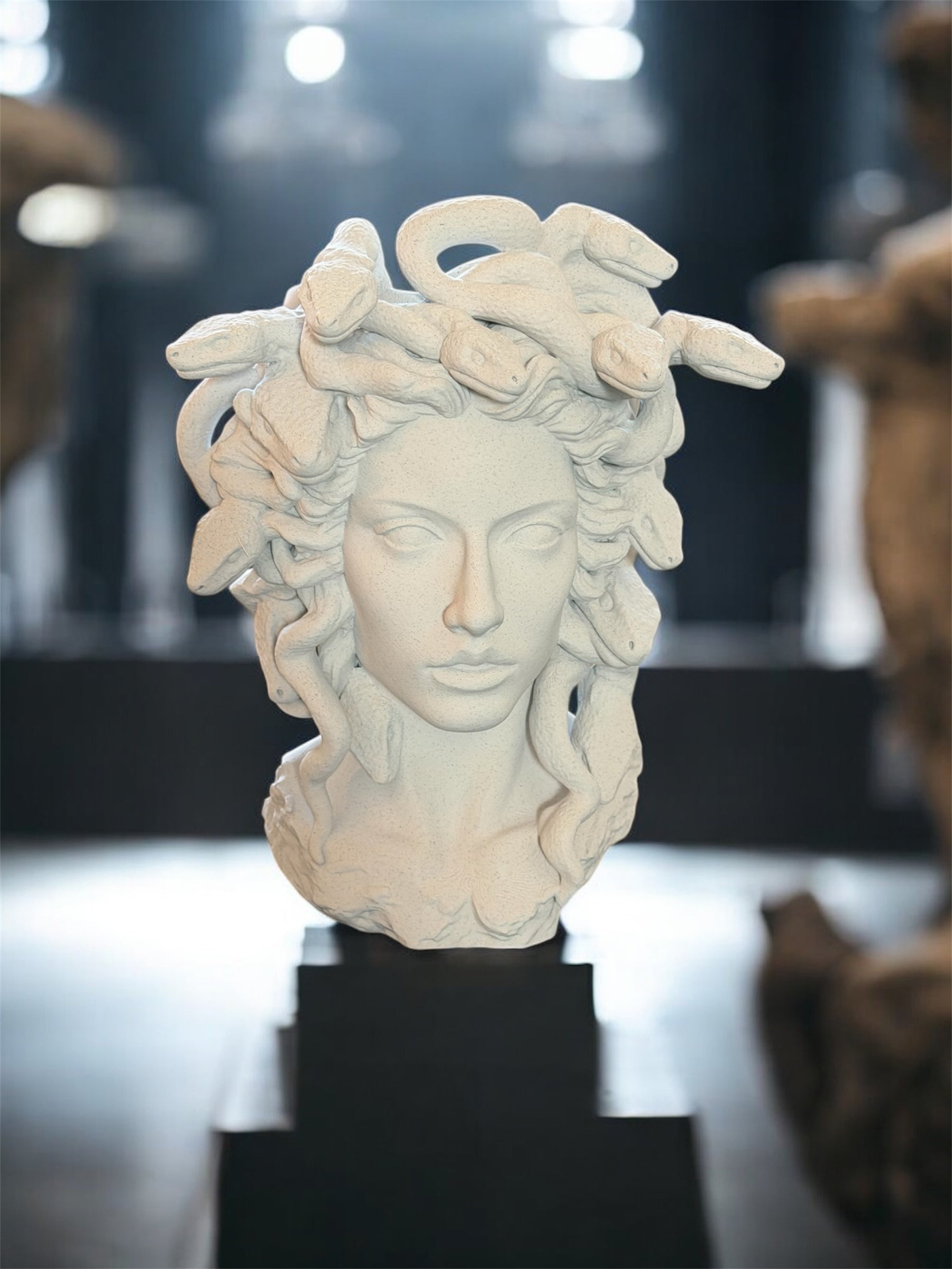 Medusa Bust Planter