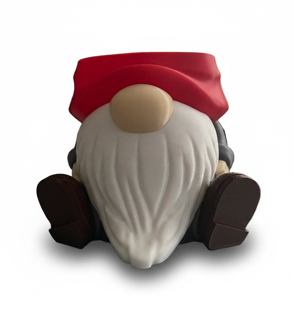 Sitting Gnome Planter