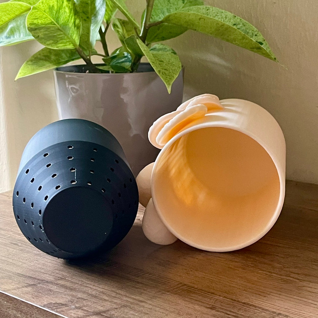 Tall Mushroom Self Watering Planter