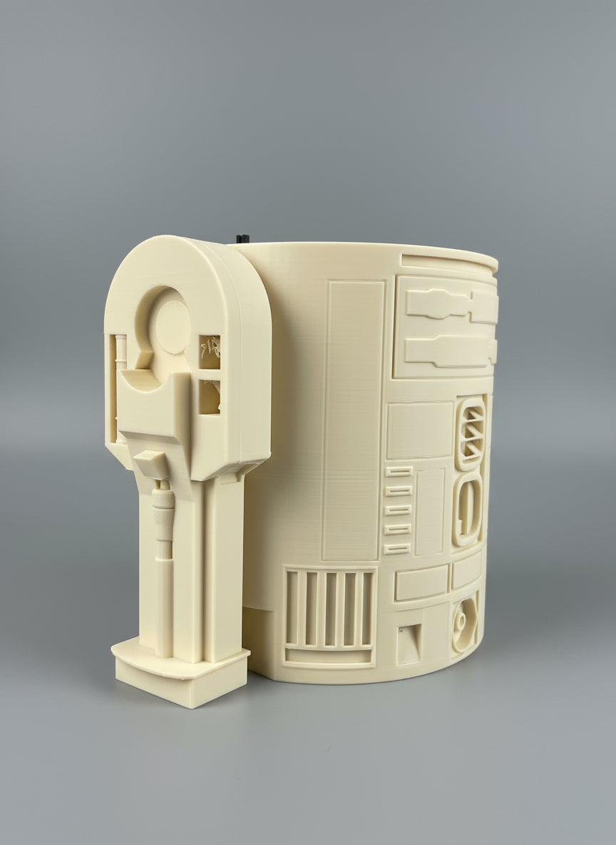 Astro Droid Planter with water level indicator
