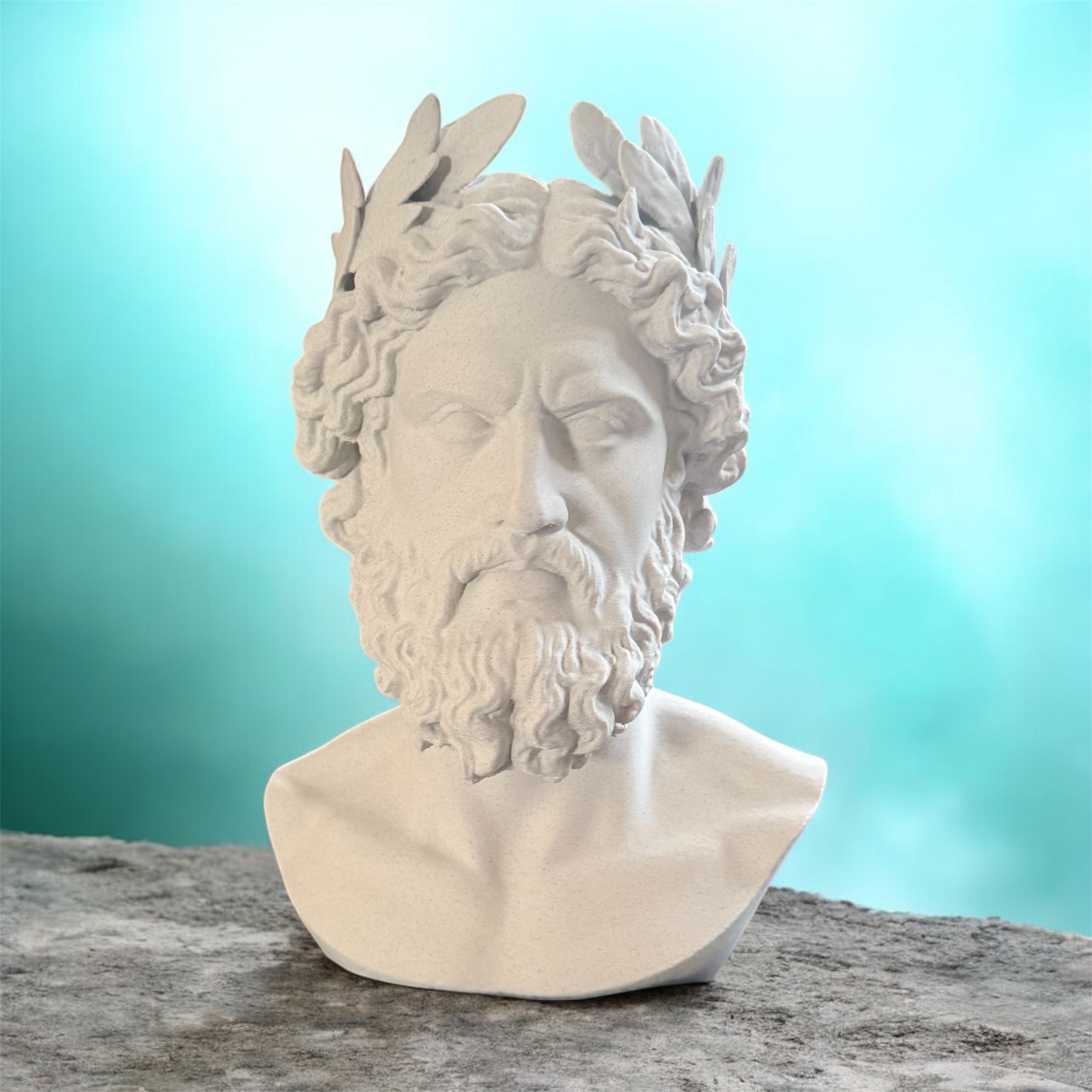 Zeus Bust Planter
