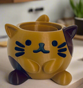 Meowster Cat Cache Pot Planter