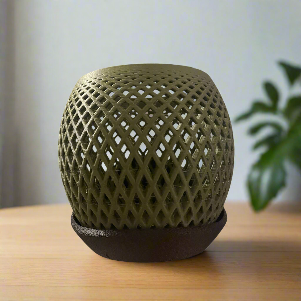 Polygon Orchid Planter