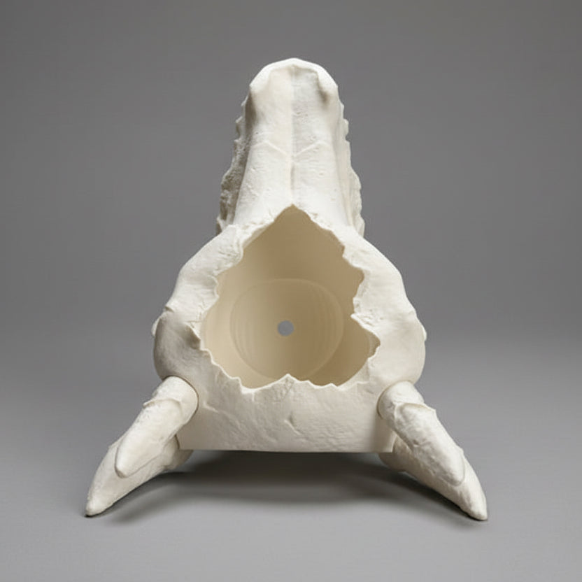 Dragon Head Skull Planter