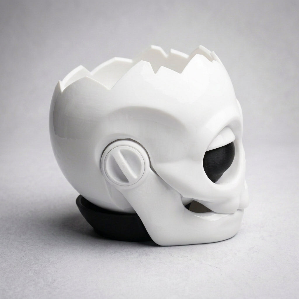 Articulated Skull Planter