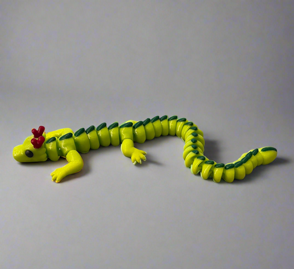 Mythical Majesty 3D Printed Baby Articulated Dragon