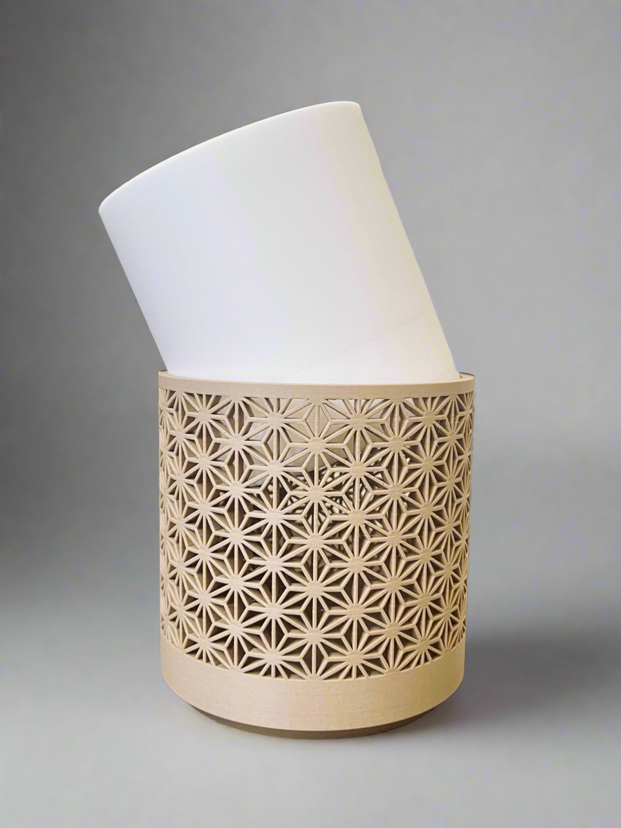 Kumiko Inspired Planter - Precision, Beauty, Function
