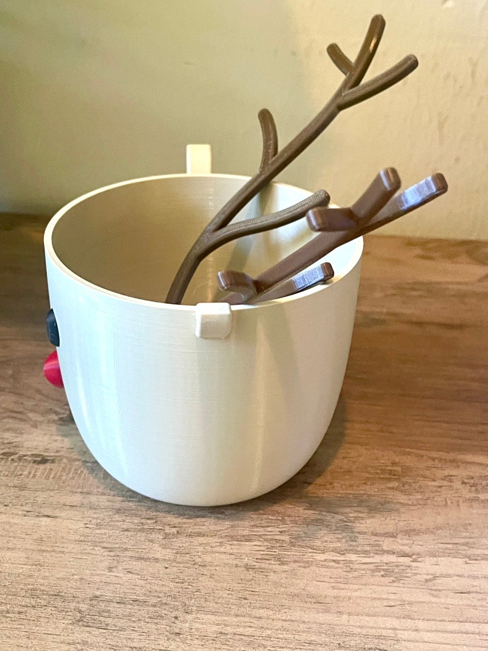 Rudolph Reindeer Pot Planter