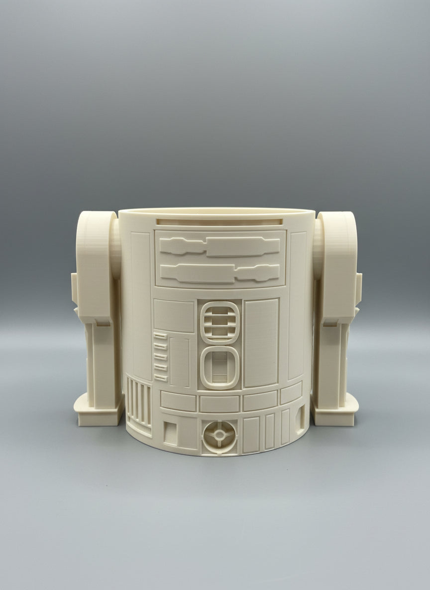 Astro Droid Planter with water level indicator