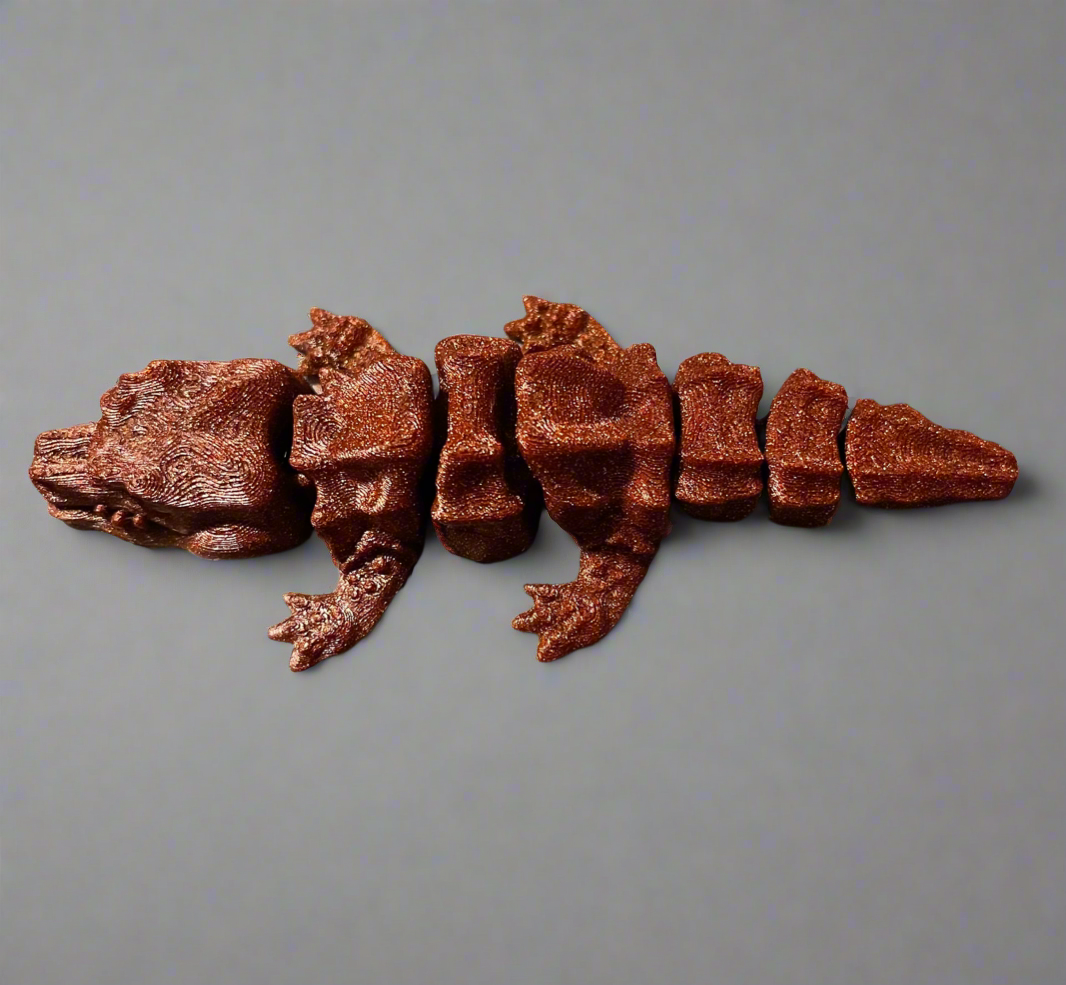 Snappy 3D Printed Articulated Crocodile
