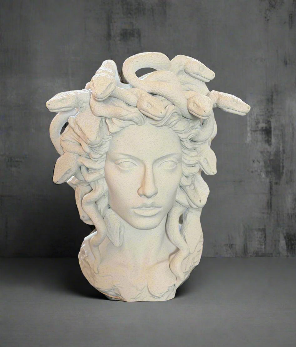 Medusa Bust Planter
