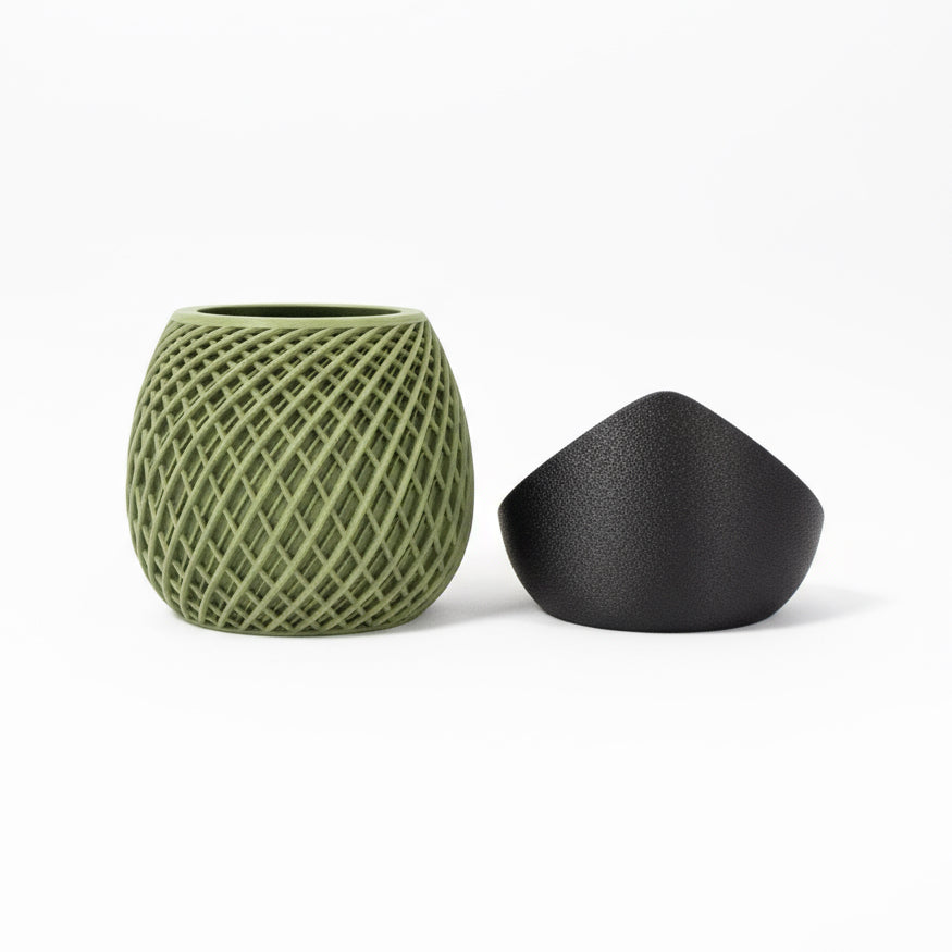 Stride Line Planter with High-Low Drip Tray