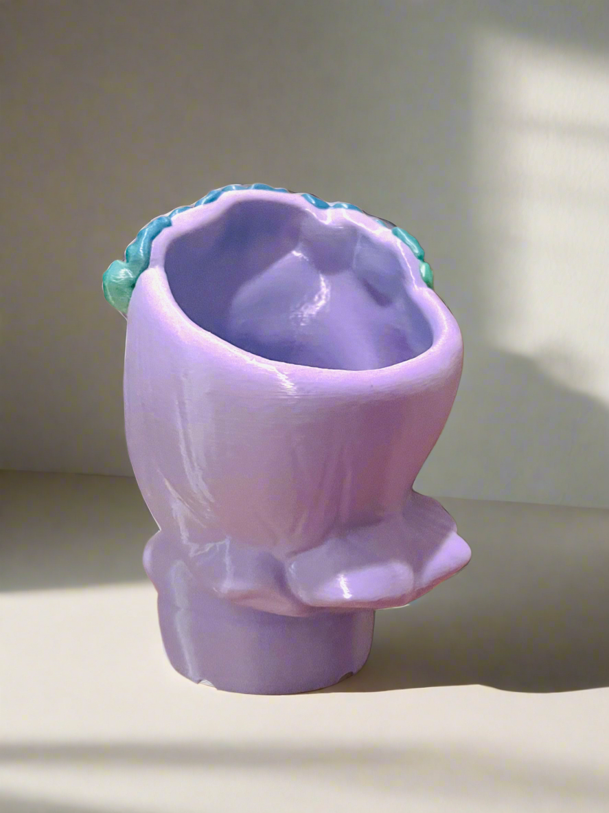 Fairy Flower Girl Planter with Drip Tray