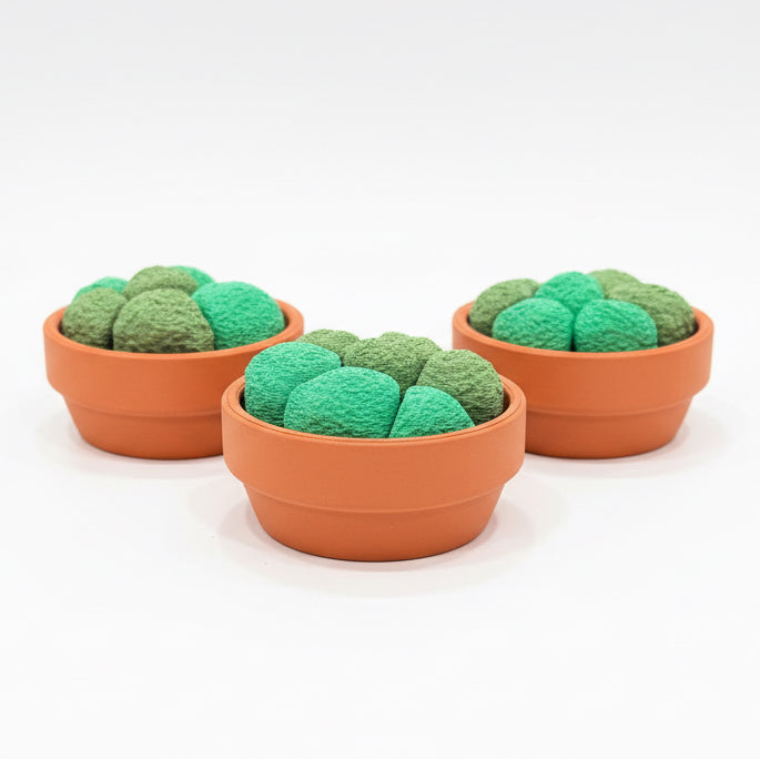 Moss Patch Terracotta Clicker Spinner