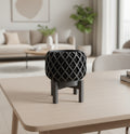 Lattice Rise Planter with Drip Tray Stand