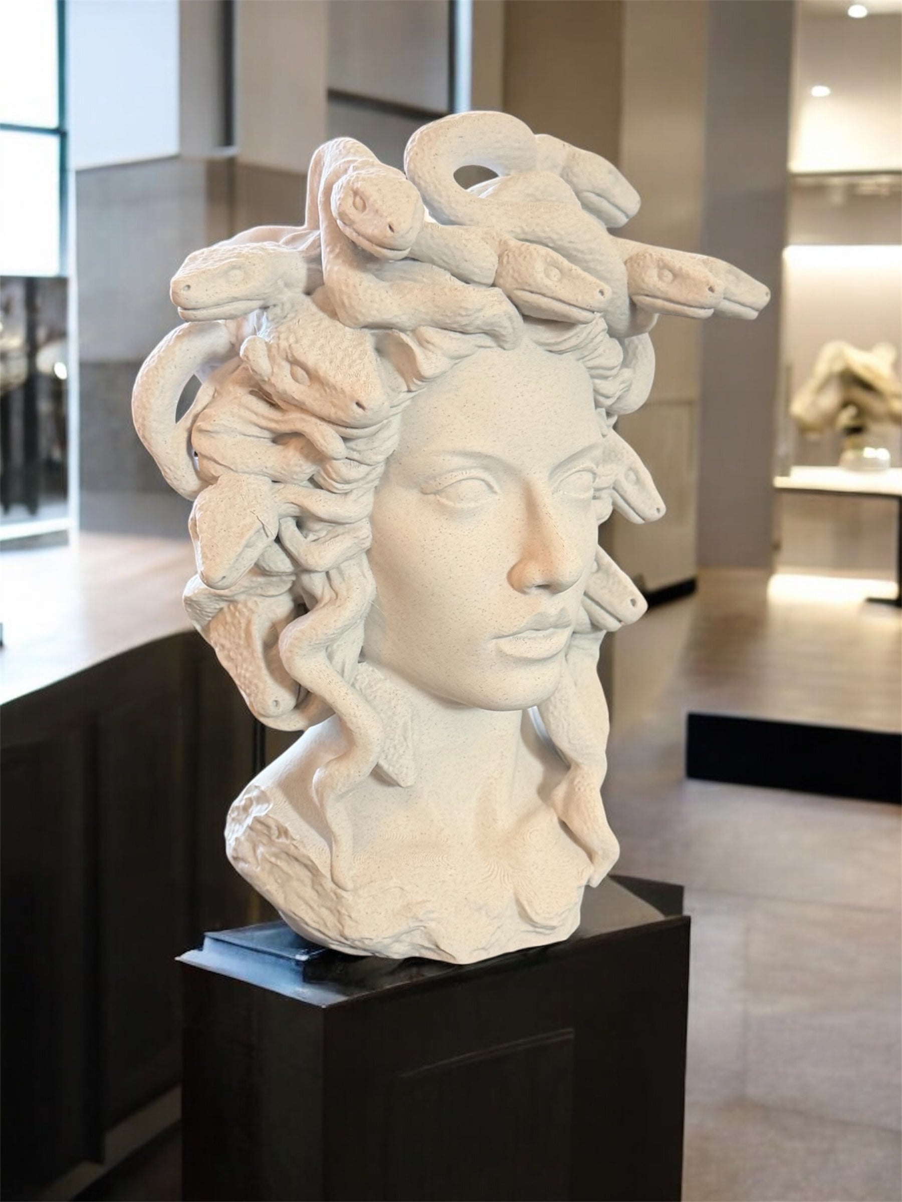 Medusa Bust Planter