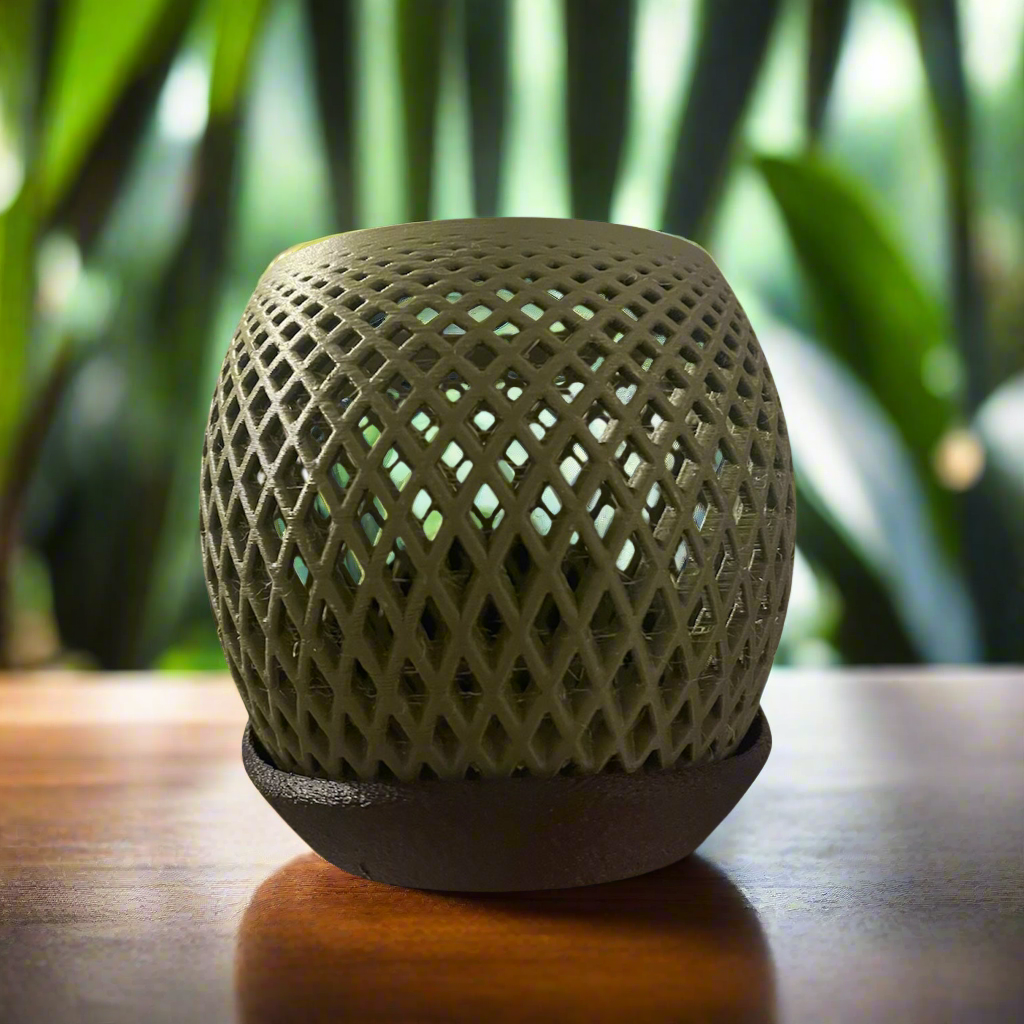 Polygon Orchid Planter