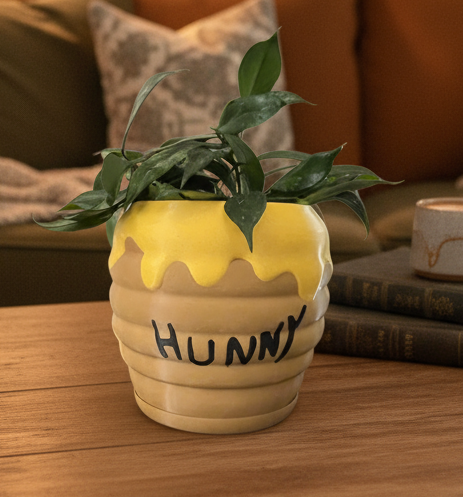 Winnie the Pooh Honey Pot with Drip Tray