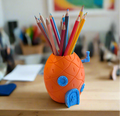 Pineapple Desktop Pen Holder