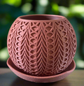 Fushion Planter with Drip Tray