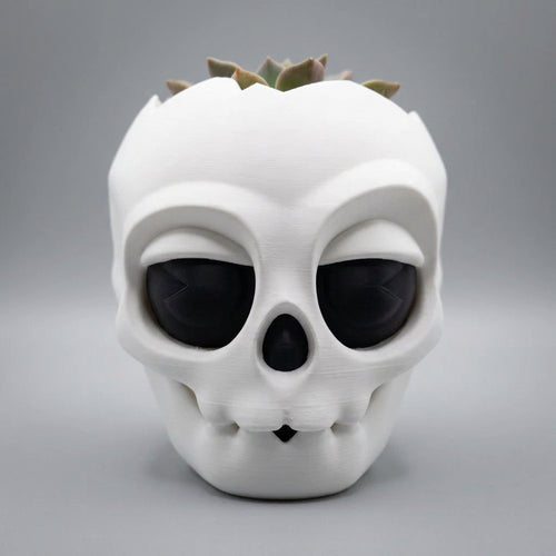 Articulated Skull Planter