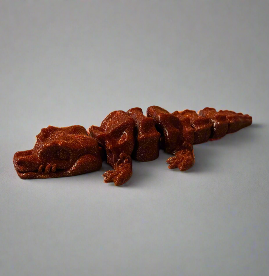 Snappy 3D Printed Articulated Crocodile