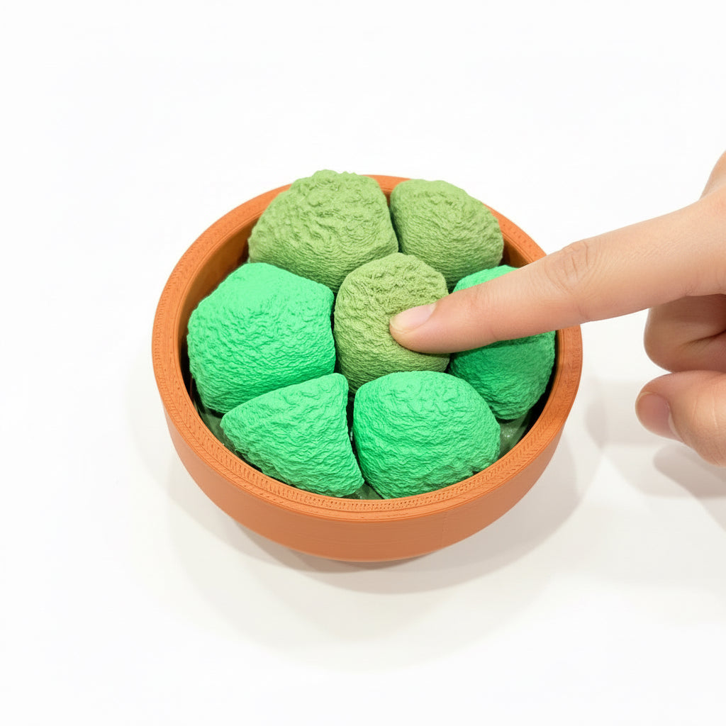 Moss Patch Terracotta Clicker Spinner