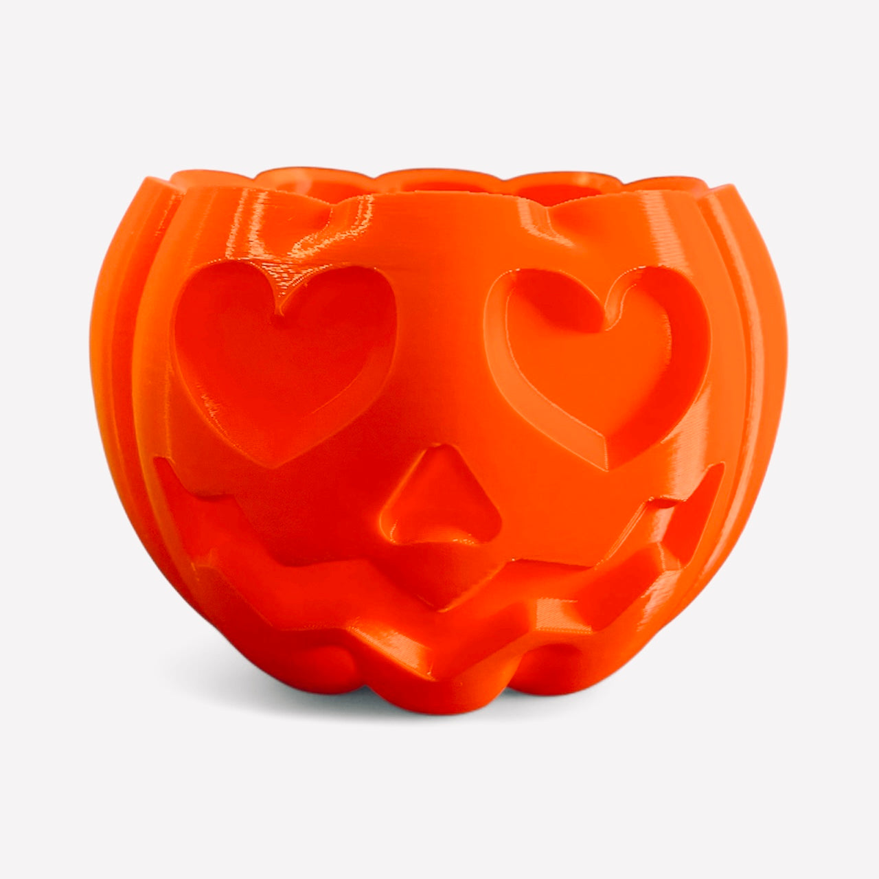 Pumpkin Emoji Planter