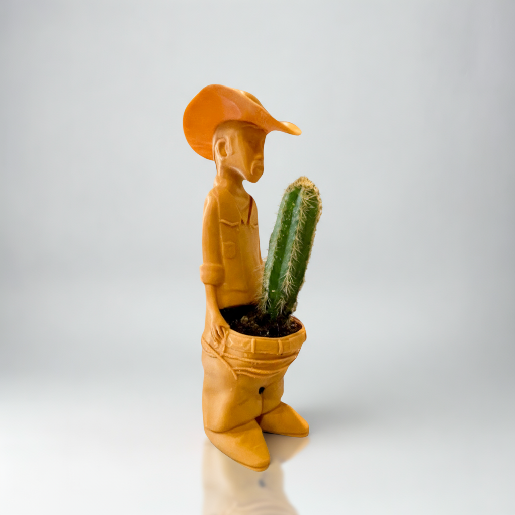 Naughty Cowboy Planter