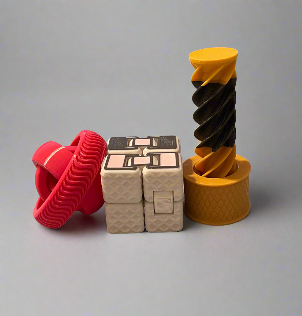 Assorted 3D Printed Fidget Toys