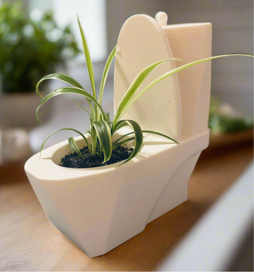 The Flush & Flourish Planter with Drip Tray