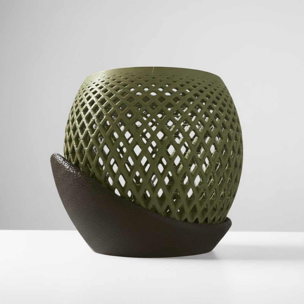 Polygon Orchid Planter