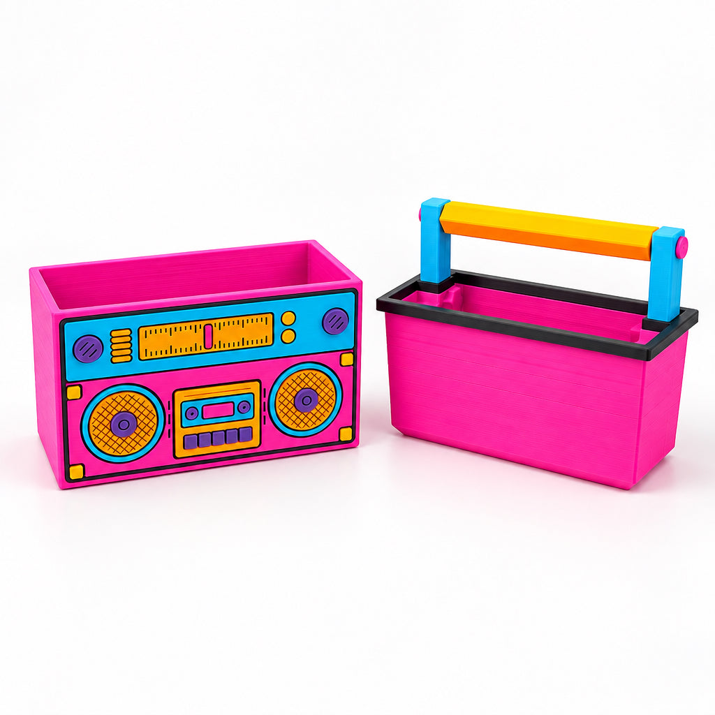 Pump up the Volume - Retro Boombox Planter