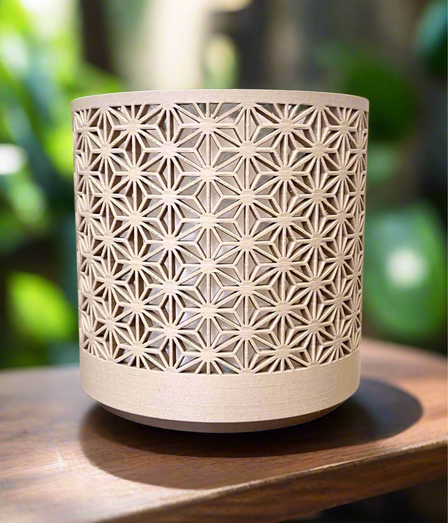 Kumiko Inspired Planter - Precision, Beauty, Function